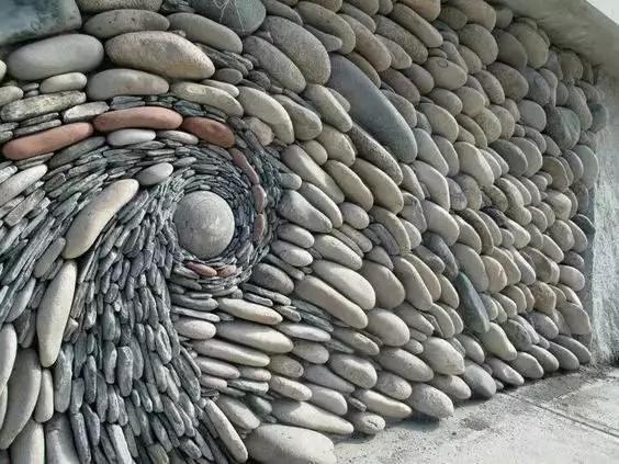 条石艺术景观围墙