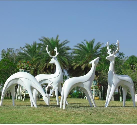 艺术景观雕塑鹿